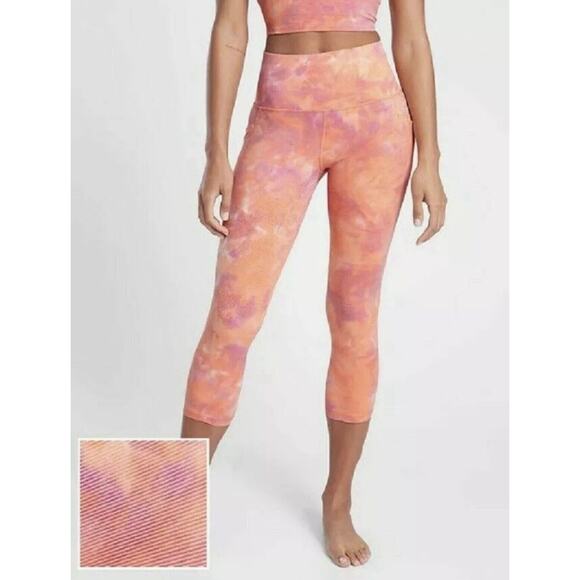 Athleta Small Salutation Stash Pocket II Capri Yoga Fitness Leggings - Picture 3 of 10